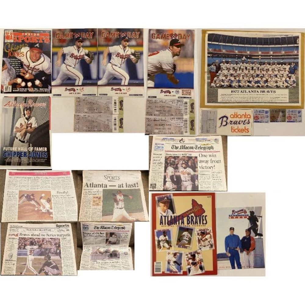 Atlanta Braves Memorabilia Collection